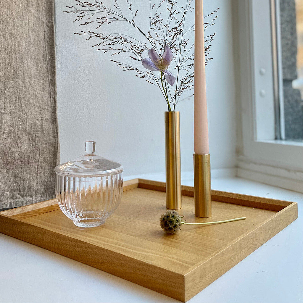 Hove Home Oak tray 35x35X2,5 Tray Oak