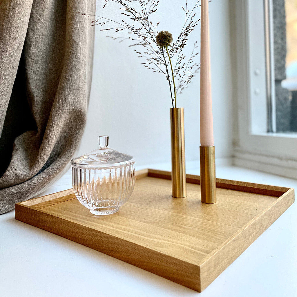Hove Home Oak tray 35x35X2,5 Tray Oak