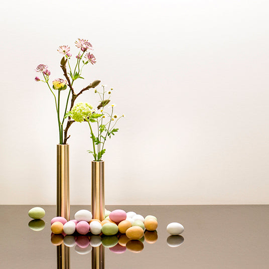 Hove Home Slim Vase 14 cm Vase Brass