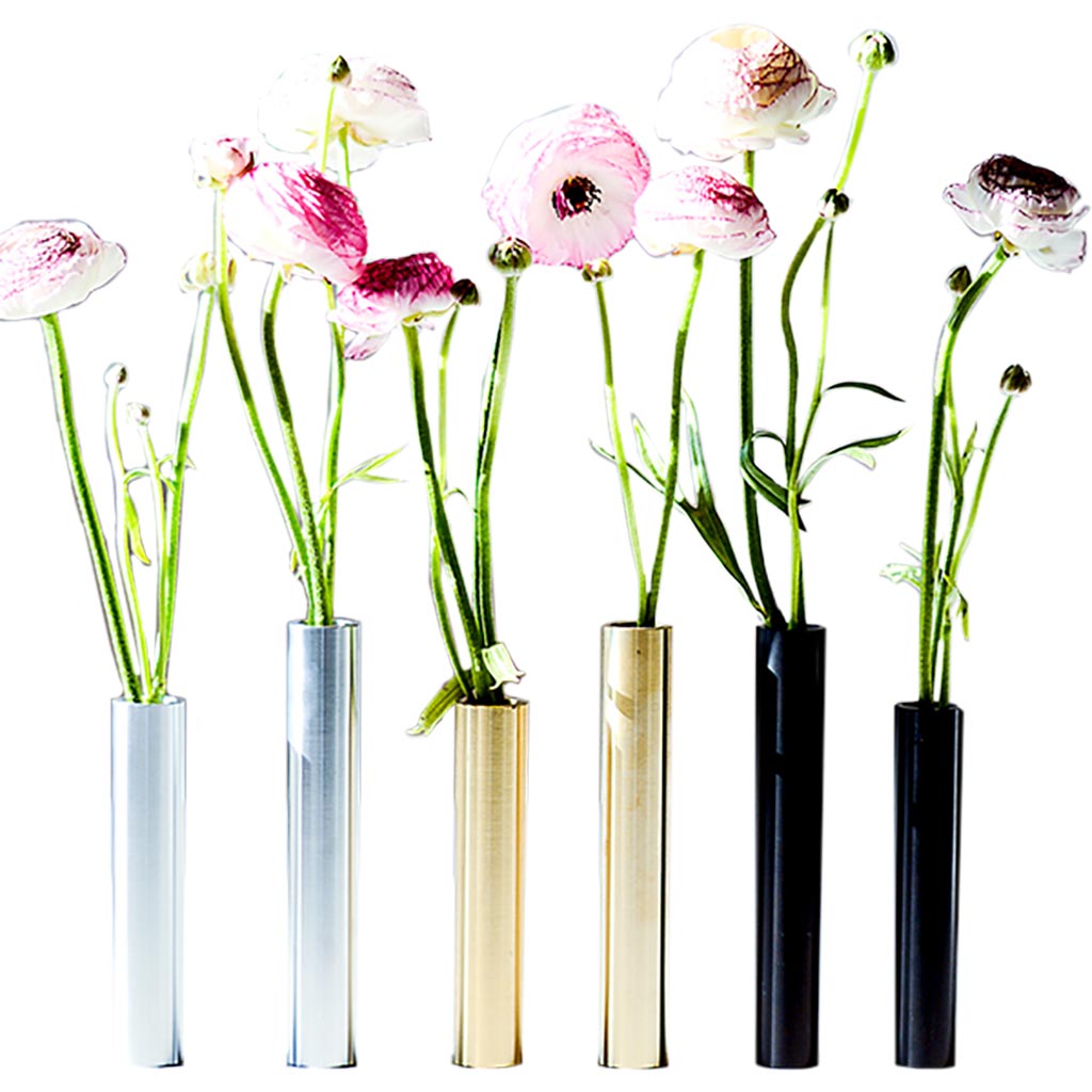 Hove Home Slim Vase 14 cm Vase Brass