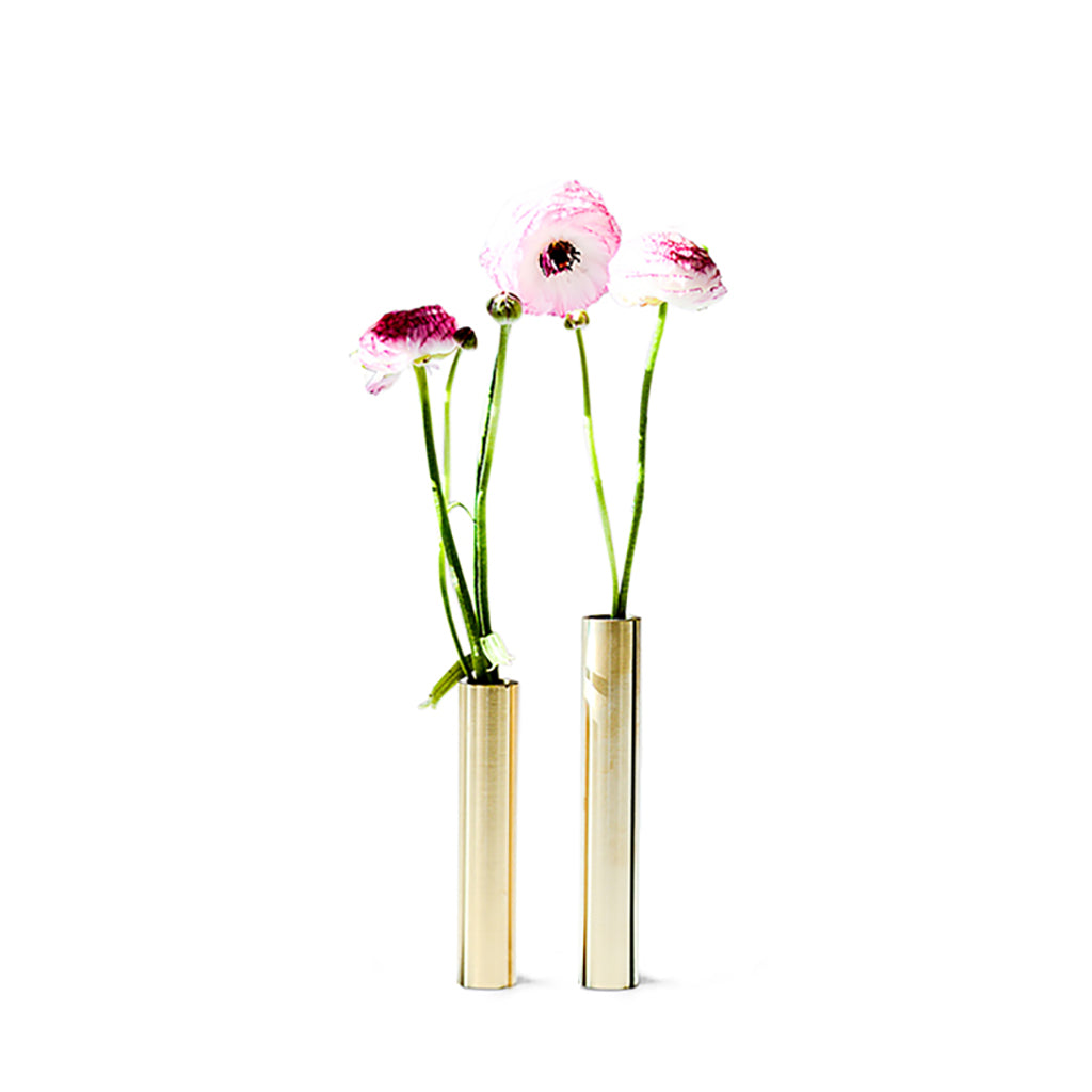 Hove Home Slim Vase 14 cm Vase Brass