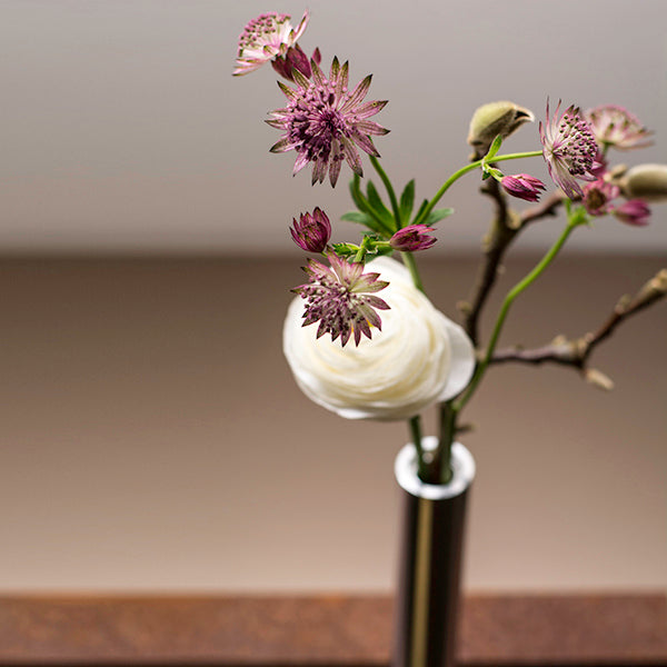 Hove Home Slim Vase 17 cm Vase Stainless Steel