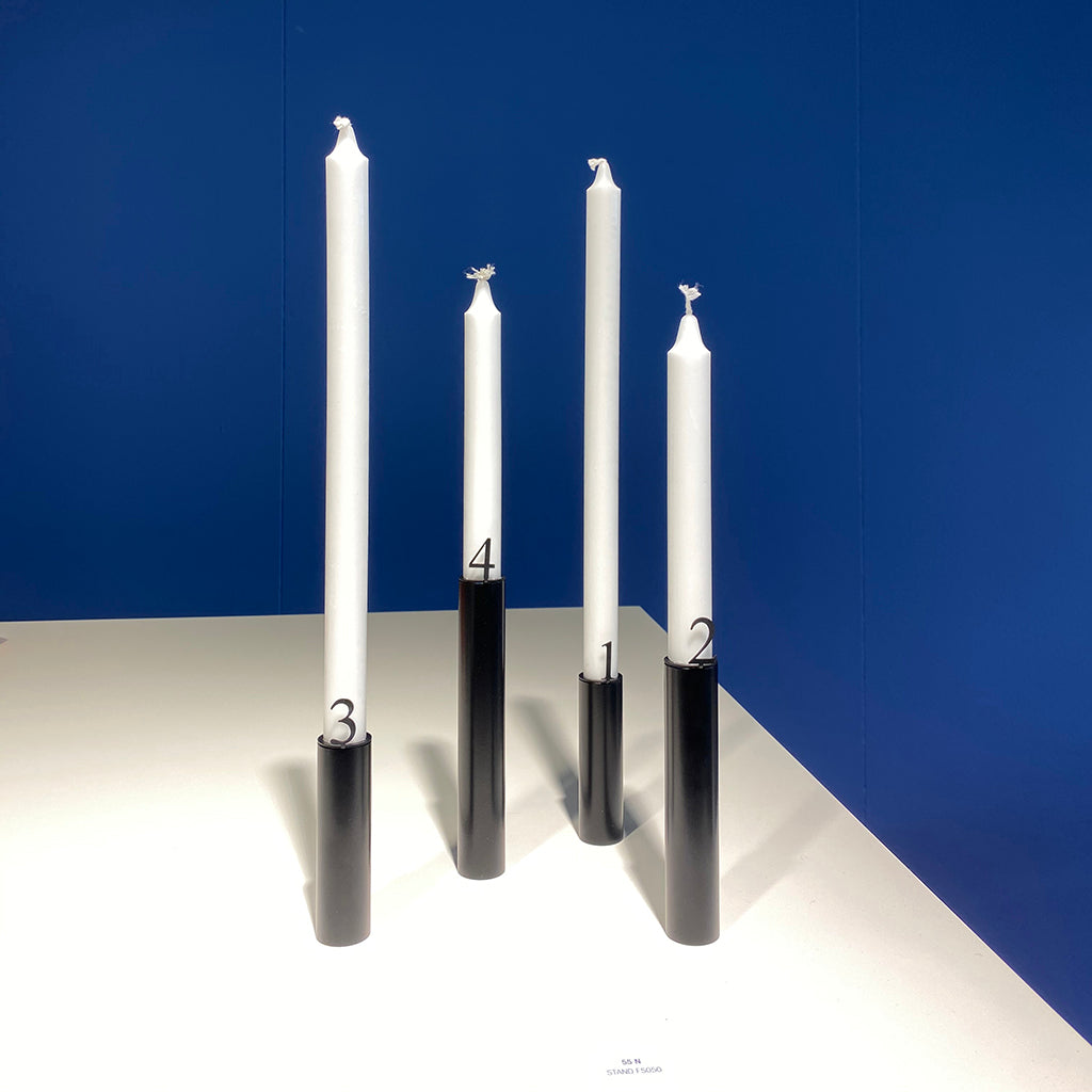 Hove Home Advent numbers, Black powder coated steel Advent numbers