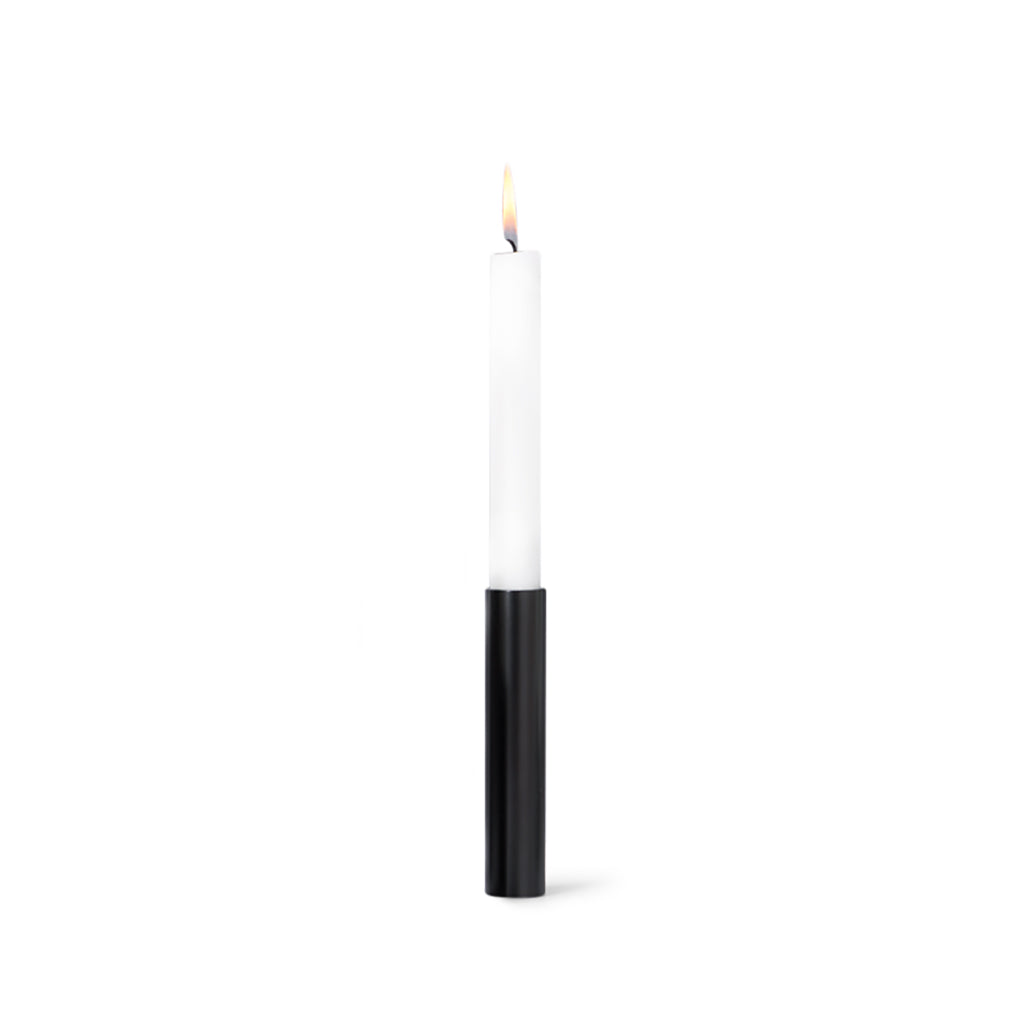 Hove Home Slim Light 14 cm Candle Holder Black Powder Coated Steel