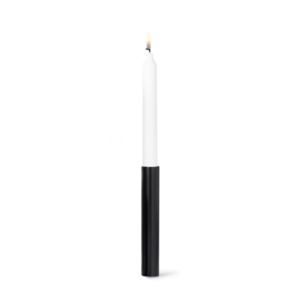 Hove Home Slim Light 17 cm Candle Holder Black Powder Coated Steel