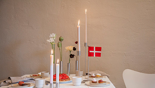 Candle holder and flag - two products in one