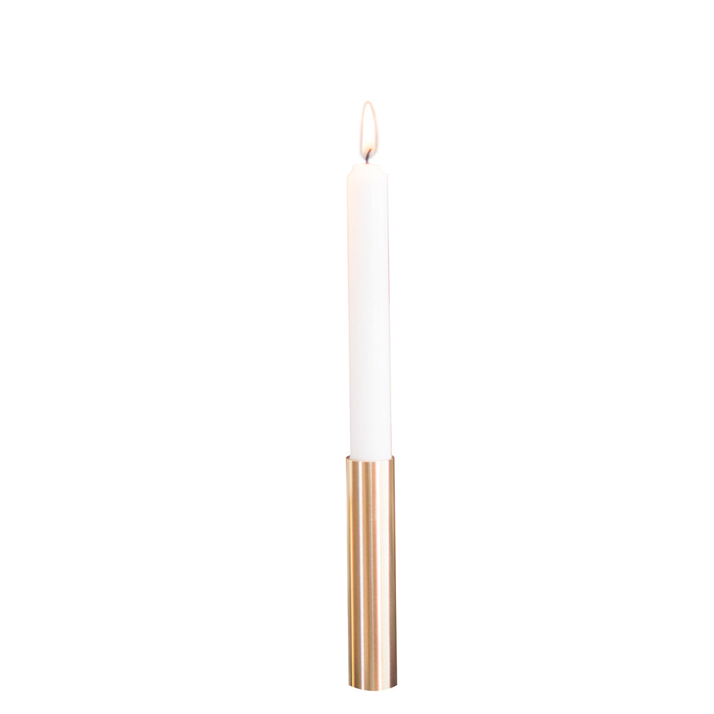 Hove Home Slim Light 14 cm Candle Holder Brass