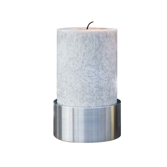 Hove Home Fat Light, Stainless steel Candle Holder Stainless Steel