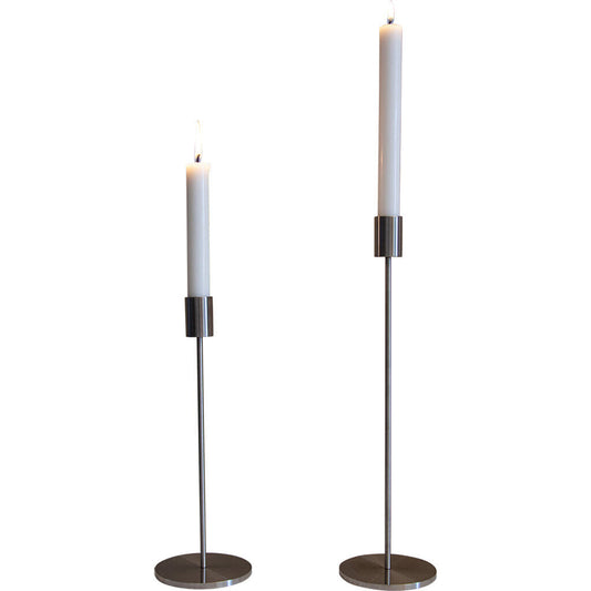 Hove Home High Light 28 cm Candle Holder Stainless Steel
