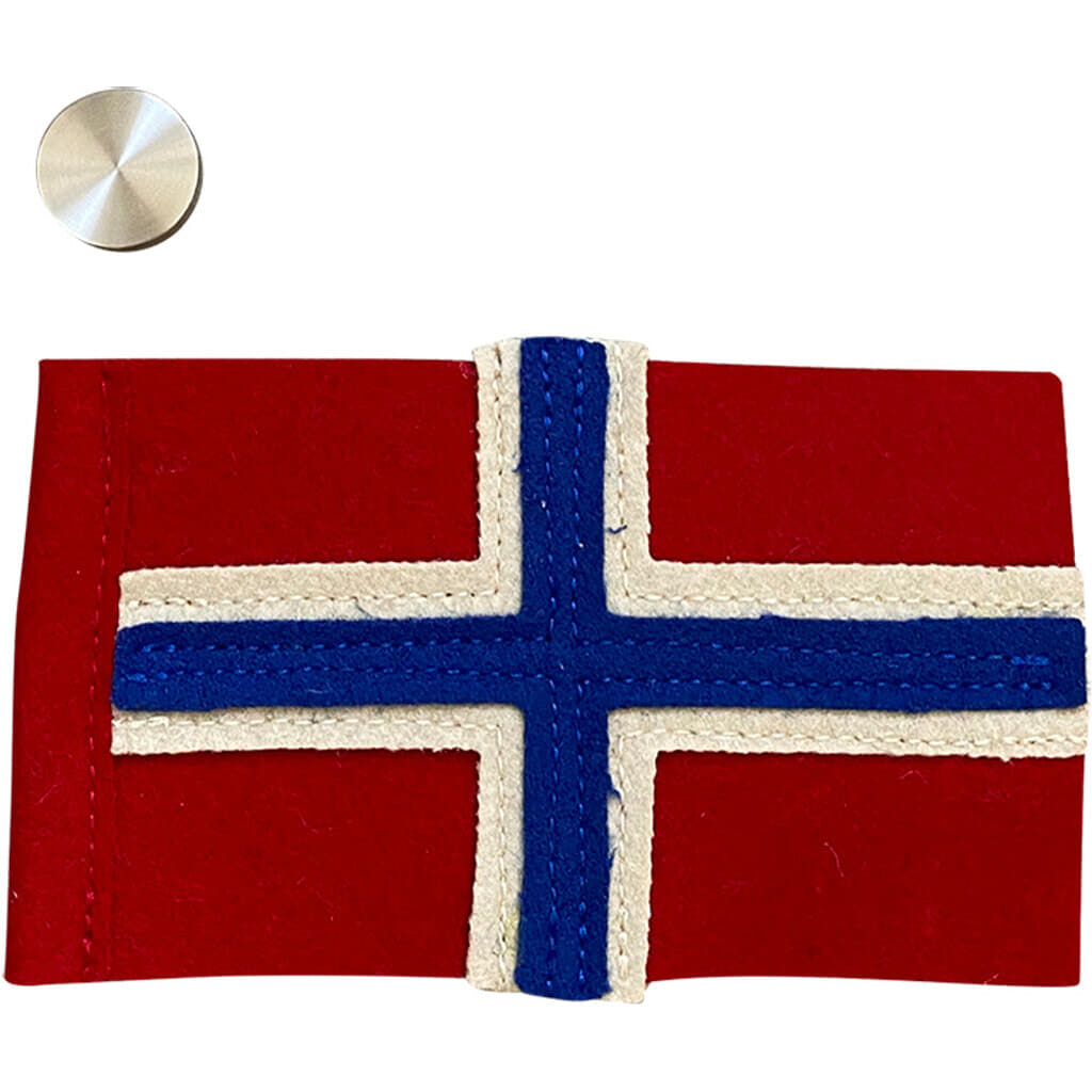 Hove Home Norwegian Flag Stainless steel Flag Red, blue and white