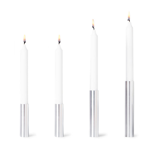 Hove Home Slim Light 4 BOX Candle Holder Stainless Steel
